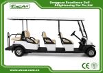 48V lithium Battery Powered Vehicle Electric Golf Car EXCAR A1S6+2 White