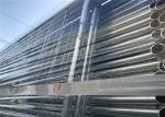 Hot Dipped Galvanized In Zinc Bath Temporary Security Fencing Panels 2100mm