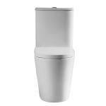 Watermark Sanitary Ware Two Piece Toilets Skirted 669*384*820mm Soft Closed