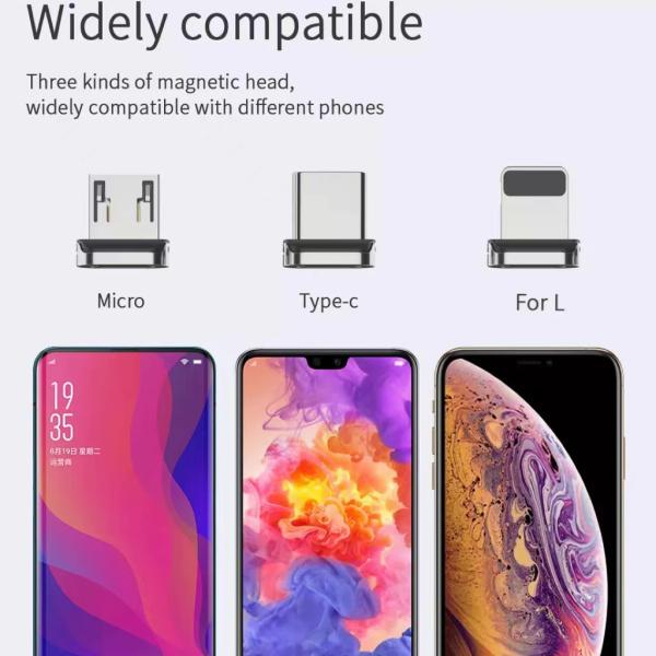 Mini Charger Power Banks 1320mAh Micro USB C LED Emergency Magnetic Power Bank