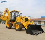 SAM388 4WD 102HP 75kW Engine 0.3m3 Bucket Backhoe Wheel Loader