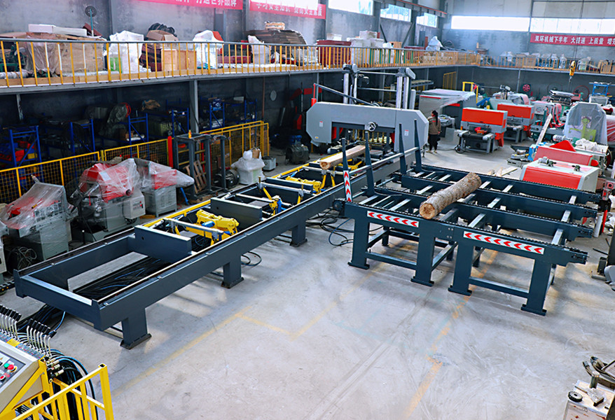 1500mm Large Sawmill Hydraulic Bandsaw Machine Horizontal Wood Band Saw Mill