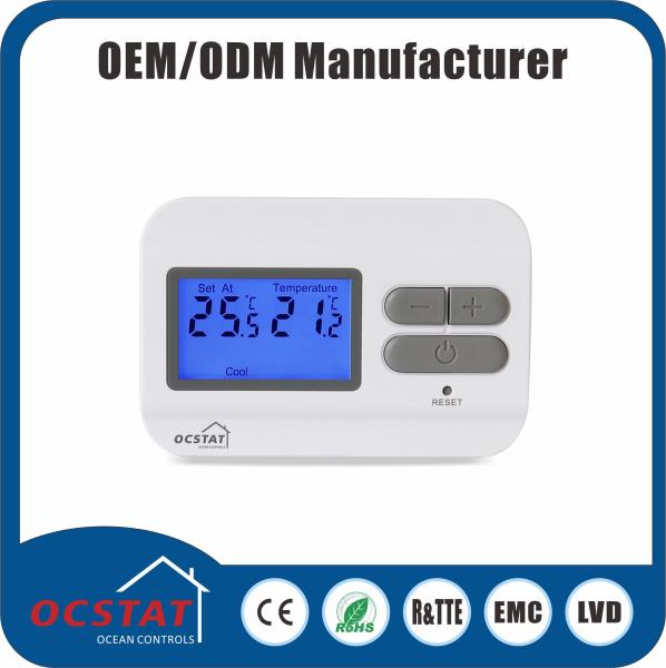OMRON Relay Wired Programmable Thermostat / Electric Underfloor Heating
