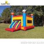 Mini Inflatable Bounce House Combo Moon Walk With Water Slide In Sale Outdoor
