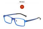 Boy Girl Kids Eyeglass Frames Square Multiple Color Dark Blue Non - Toxic