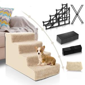 Wholesale Cats And Dogs Climb Stairs Convenient Plastic Stairs For Bed Pets Play Ladder from china suppliers