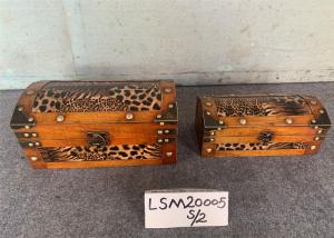 Wholesale SENMIN Handicraft S26x12.5 Decorative Leather Boxes from china suppliers