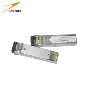 Sfp 120KM Reach Gigabit Ethernet Cisco Bidi  LC, Bidirectional WDM SFP Optical Transceiver