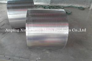 Wholesale OEM V Wire Rotary Drum Screen Pipe 200 Micron Slot 620 X 600mm With Flang from china suppliers