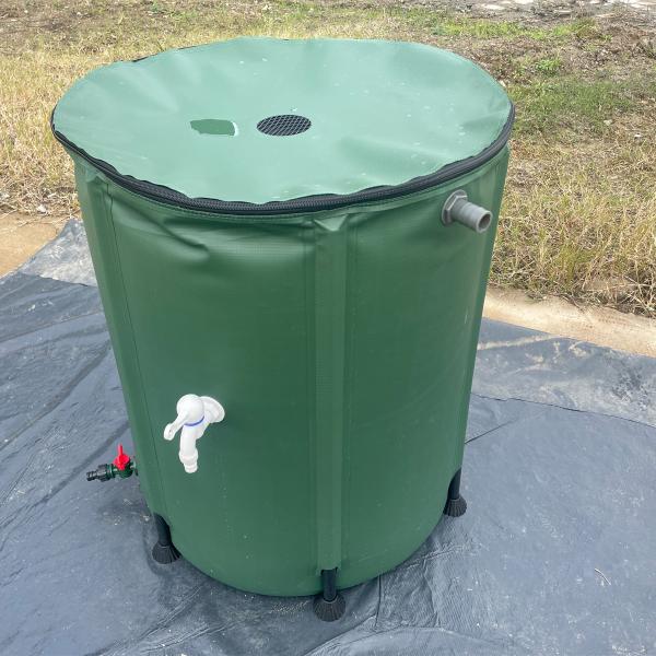 500L Rainwater Collection System PVC Water Bladder Tank for Water Harvesting