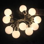 Battery LED string light Outdoor Warm White Fairy Lights Garland G50 Bulbs