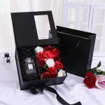 Recycled FSC Valentine'S Day Flower Gift Box With Transparent Window