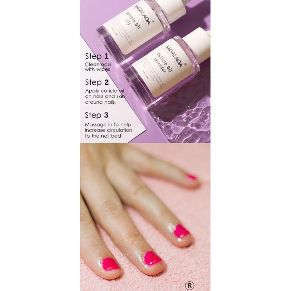 Flavor Fruit Fragrance Cuticle Oil 20ml Bottle Custom Logo Hydrating Moisturizing and Strengthening Nails Care Products