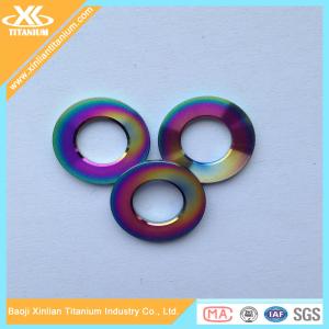 Wholesale Factory Price For Colorful Gr5 Titanium Flat Washer from china suppliers