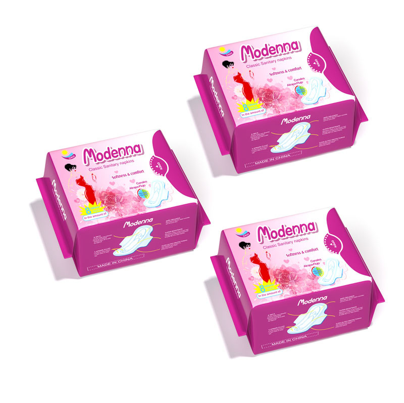 Lady Cotton Sanitary Napkins Ultra Thin soft Biodegradable Sanitary Towels