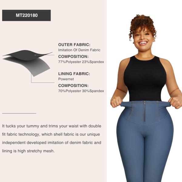 FEDEX Shipment 2023 WOMEN BODY SHAPER SHAPEWEAR JEANS trousers WAIST TRAINER LEGGINGS