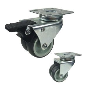 Wholesale 2inch Double Wheel Light Duty Casters from china suppliers