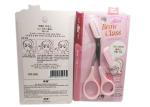 Pink Eyebrow Shaping Scissors / Tattoo Accessories For Microblading 40 G