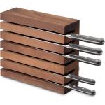 200mm X 180mm Wooden Knife Holder Kitchen Home Beech Wood Knife Storage
