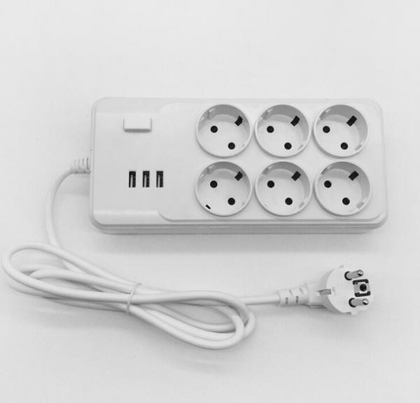 Quality Multi - Function Plug Row Plug With USB Charging Smart Socket Switch To Insert European Socket for sale