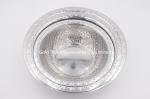 32cm Cookware metal steel safe salad bowl big round deep mixing basin with