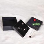 Middle Kraft Paper Jewelry Boxes Cardboard / Paperboard Gift Box Multiple Color