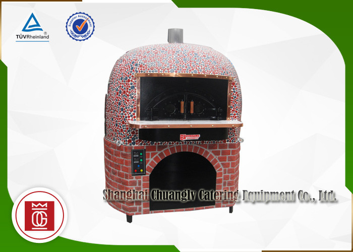 12 Inch Italian Wood Burning Pizza Ovens Fire Resistant Pottery Inner Dome Material