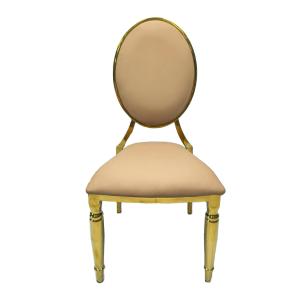 Wholesale Classic Wedding Banquet Chair Cushions Decoration Golden Furniture from china suppliers
