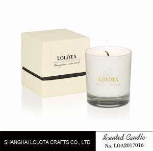 Wholesale Decorative Home Scented Candles , Natural Soy Candle Wax With Unique Fragrance from china suppliers