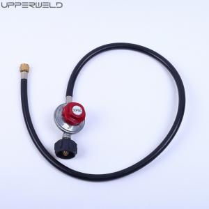 Wholesale Outdoor BBQ Grill Low Pressure Propane LPG Regulator with Hose 12ft/25ft/50ft Cutting from china suppliers
