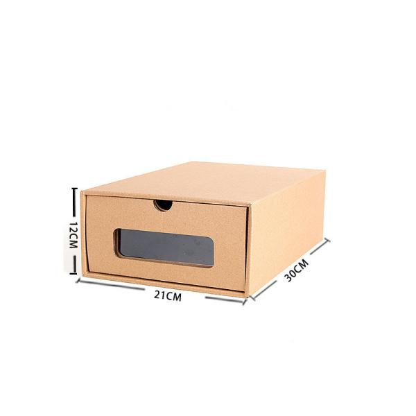 Customized Single Side Coating Corrugated Shoe Boxes for Eco-friendly Packaging Needs