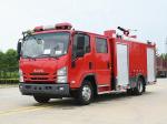 ISUZU 4X2 700P Fire Fighting Truck Small Fire Rescue Truck 4cbm 5cbm