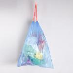 Customized Logo Household Disposable Thickened Drawstring Garbage Bags