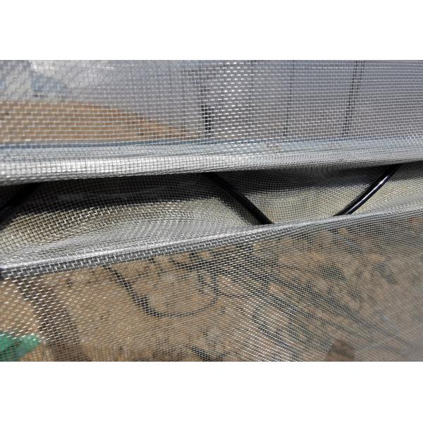 Galvanized Steel Greenhouse Wiggle Wire Channel 1mm Thickness For Netting Fixing