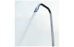 Hydrotherapy Flat Four-hole Line Spray Fountain Head For Pools Stainless Steel