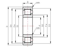 Wholesale SL series roller bearings SL1923Series Cylindrical Roller Bearings SL192316 from china suppliers