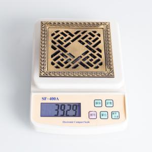 Wholesale Antique Anti Odor Brass Bathroom Floor Drain Strainer 120*120mm from china suppliers