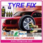 Non corrosion car rubber tyres sealer and inflator 250ml - 650ml , non-toxic