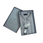 custom T-shirt packaging box men business shirt paper box rigid wedding