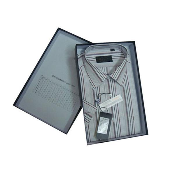 custom T-shirt packaging box men business shirt paper box rigid wedding