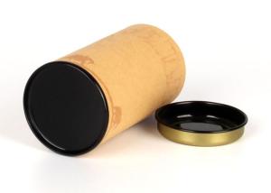 Wholesale Elegant Paper Composite Cans Liquor Bottle Gift Canisters With Metal Slip Top from china suppliers