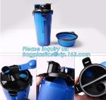 2 in 1 Portable Dog Food Cup for Travel Dog Water Bottle with Bowl pet joyshaker