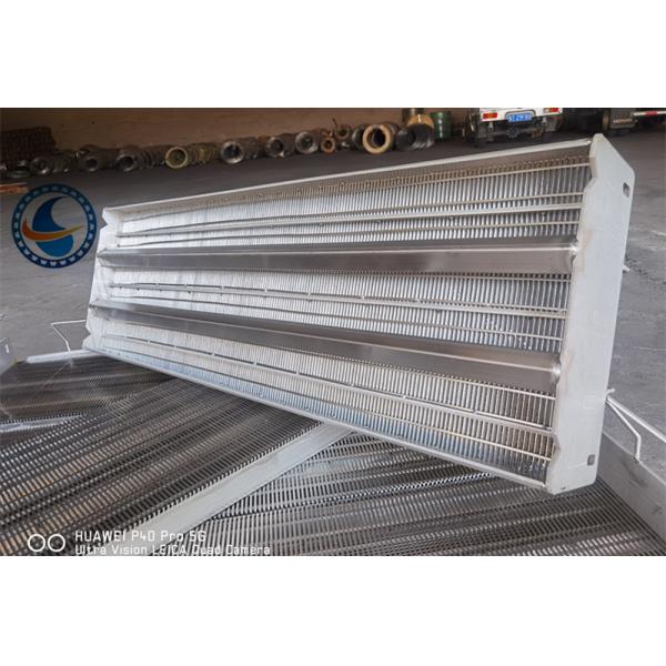 Custom Ss316l Wedge Wire Screen Panels For Sediment Filtration