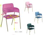 Nordic Hotel Restaurant Dining Chairs With Backrest