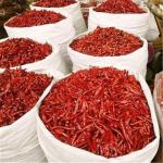 Machine Drying Natural Food Seasoning Dried Hot Chili Powder For Pickled Food