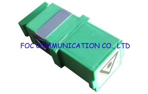 China SC Shuttered Optical Fiber Adapter Zirconia Ceramic Sleeve For Local Area Networks on sale