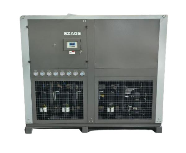 HIGH EFFICIENCY 40HP INDUSTRIAL WATER COOLED CHILLER 130 KW SCROLL WATER COOLED