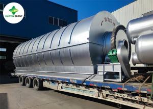 Wholesale High Oil Yield Waste Plastic And Tyre Pyrolysis Plant 3 Condensers To Fuel Oil from china suppliers