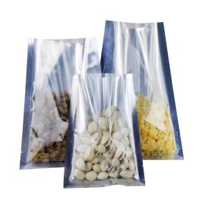 Wholesale Snacks Vacuum Heat Seal Aluminum Foil Bag 200g 300g 500g With Clear Front from china suppliers