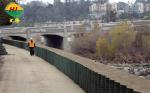 0.6m-2.7m Height Hesco Defensive Barriers Low Carbon Steel